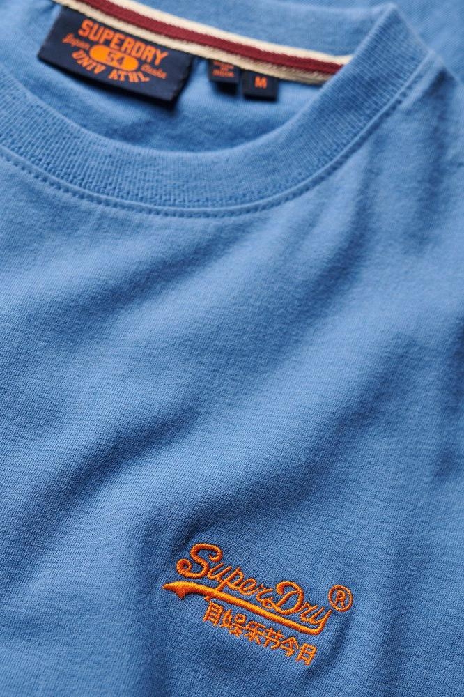  ESSENTIAL LOGO EMB TEE M1011245A MONACO BLUE